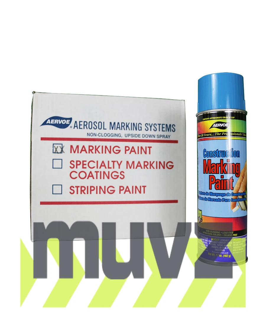 Blue Construction Marking Paint (Case of 12)