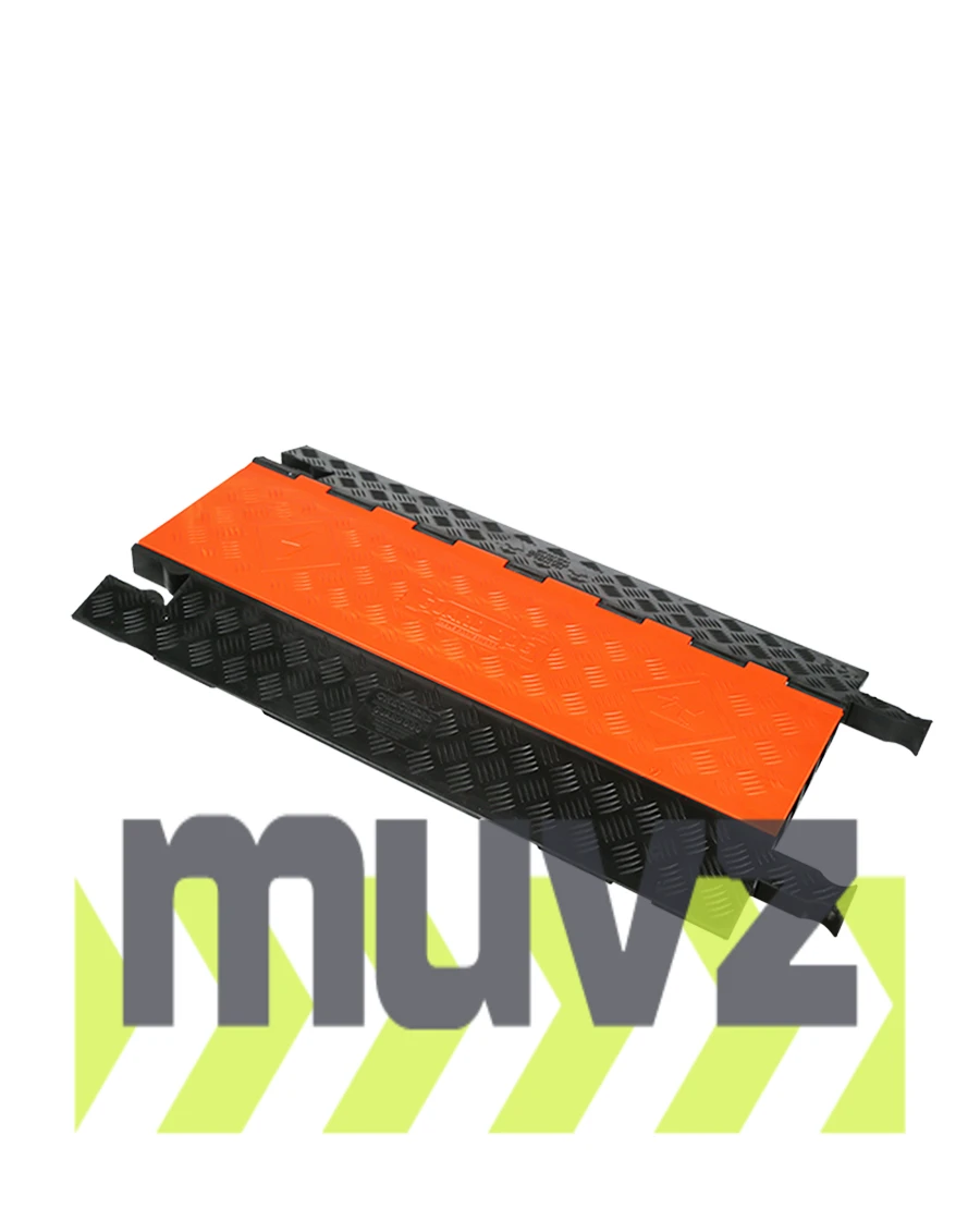 Guard Dog 36\" Orange\u0026 Black, Medium Duty, Five (5) Channel Cable Protector (up to 1.325\" OD Cables)