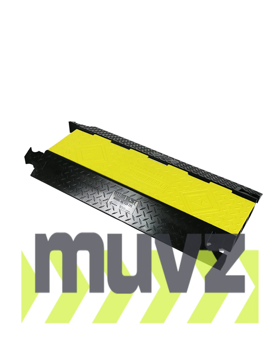 Yellow Jacket® 36\" Heavy-Duty,Three (3) Channel Cable Protector (up to 2.125\" OD Cables)