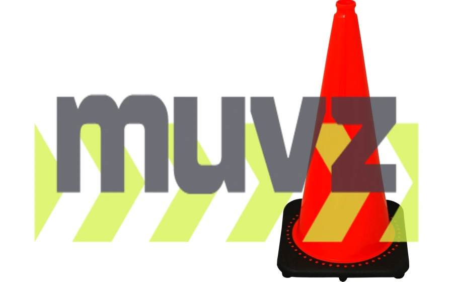 28\" Traffic Cones - JBC Black Base