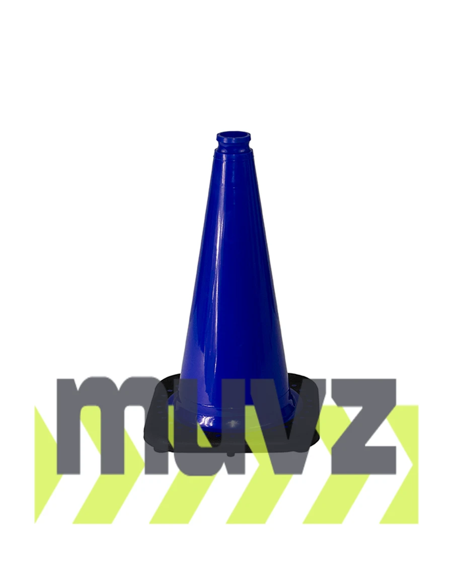 Blue 18\" Black Base Cone