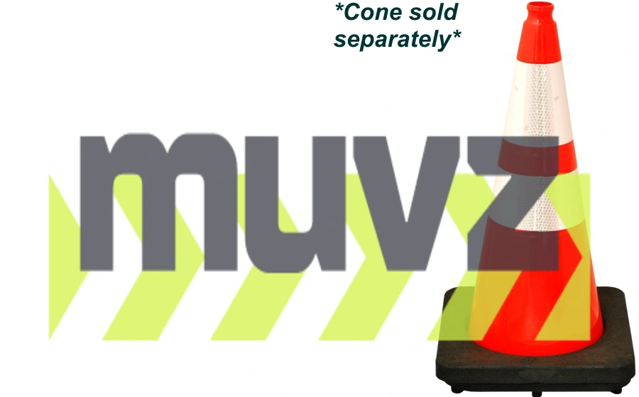 Black, 7.0 lb. Cone Weight for Traffic Cone