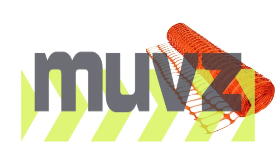 Plastic 4\u0027 Tall Construction Fence