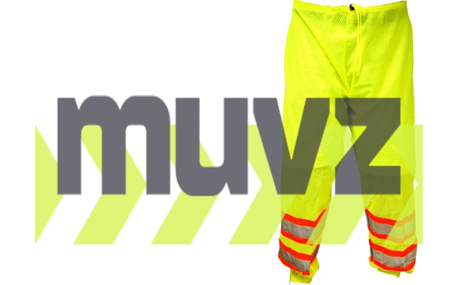 LIME Standard, Ultra-Cool 100% Polyester, Class E Pants w/ 8\" Zipper Leg, L-XL