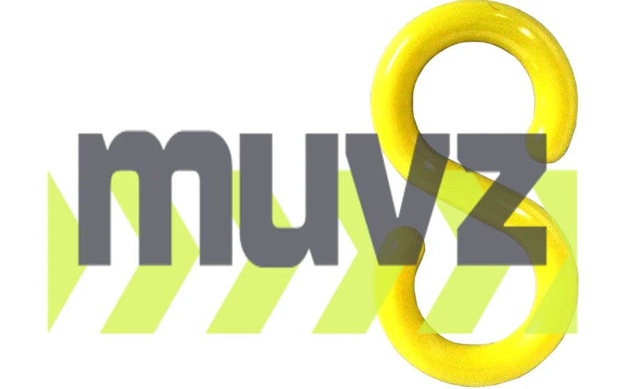2\" Yellow \"S\" Hook for Plastic Chain