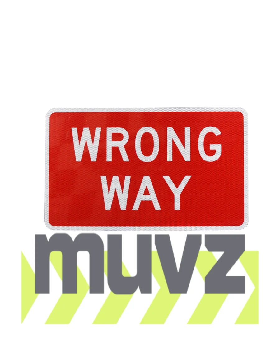 Wrong Way Signs