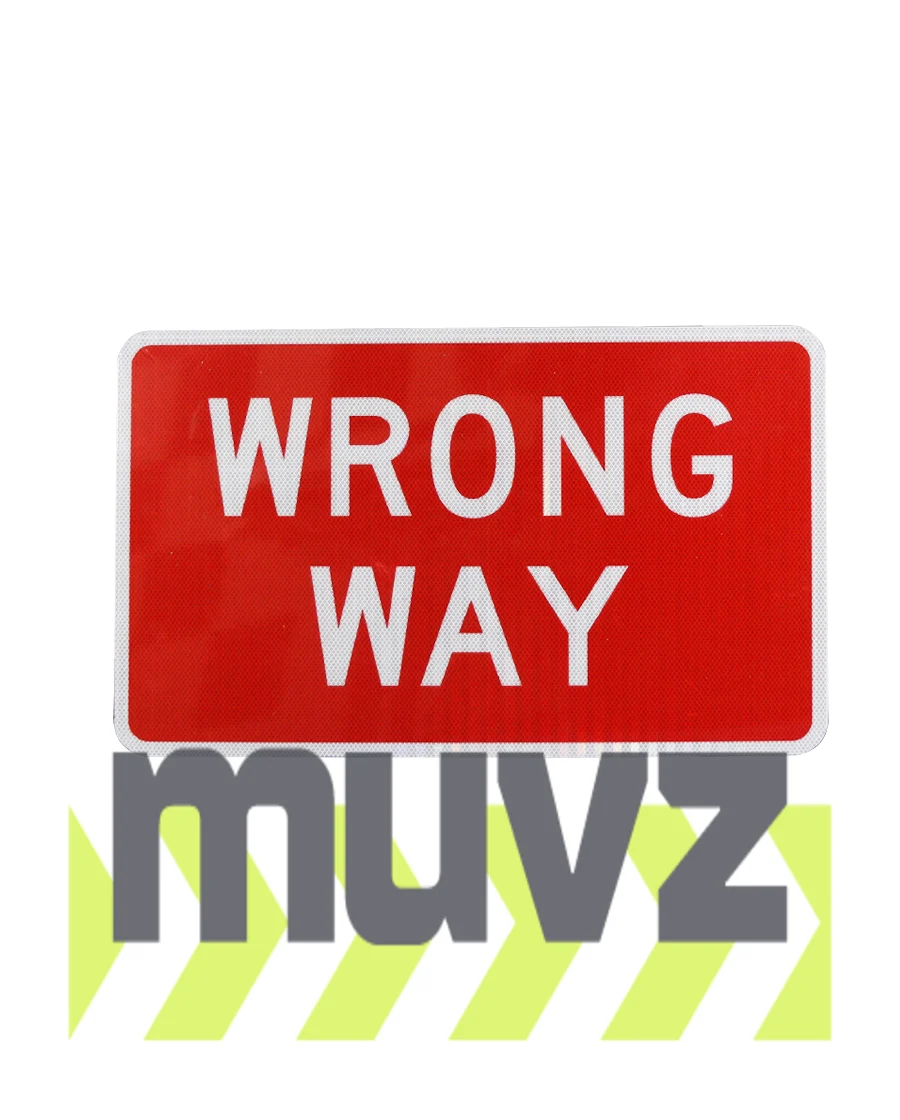 Wrong Way Signs