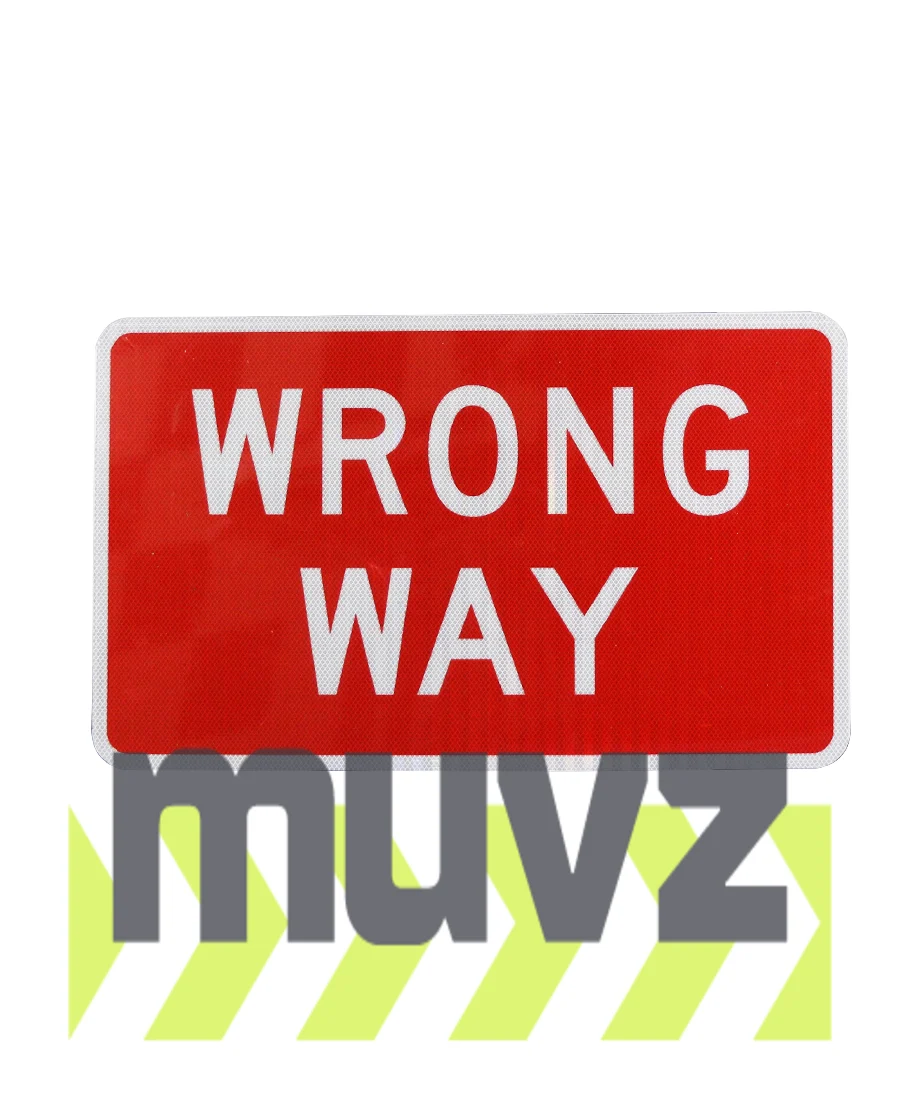Wrong Way Signs