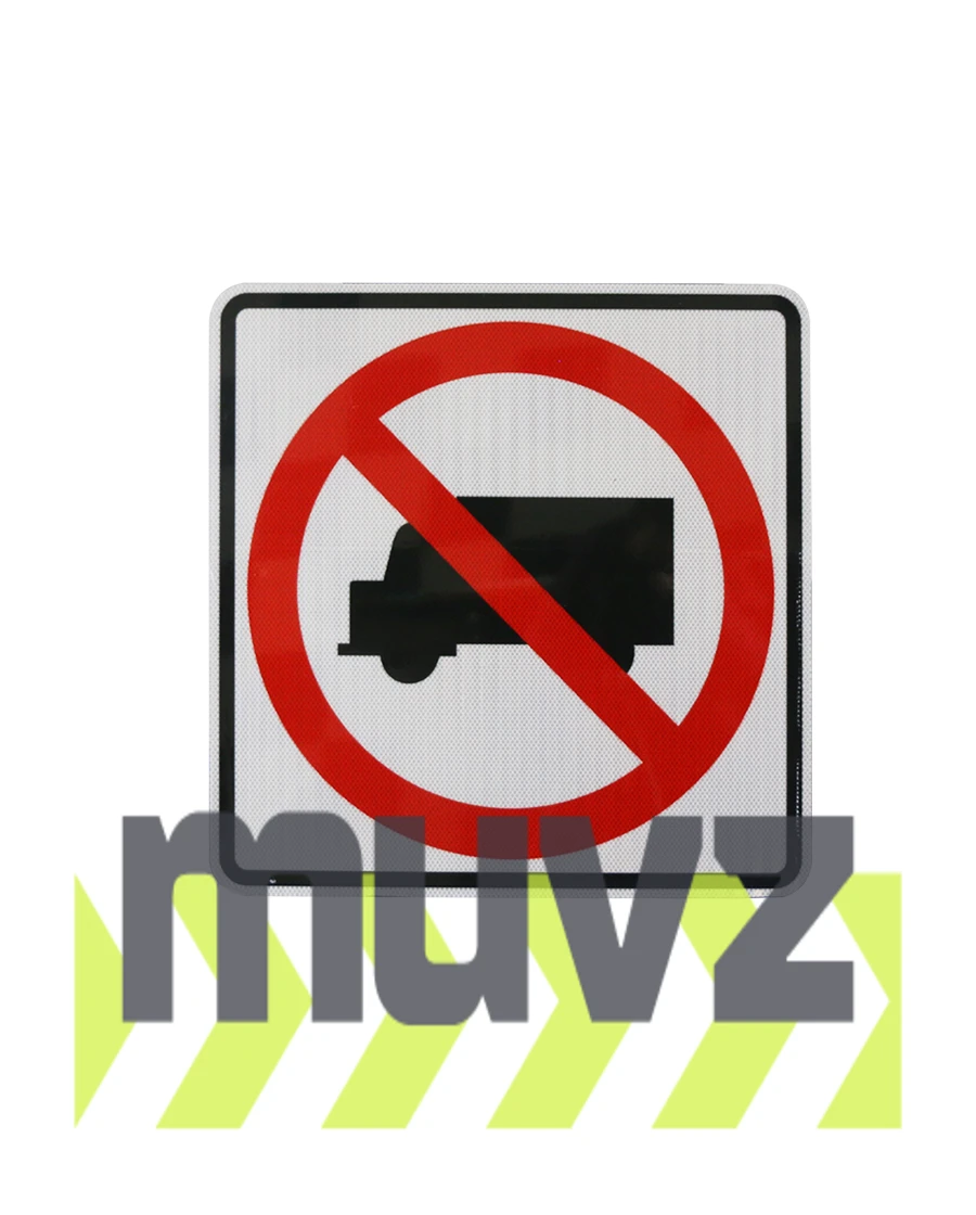 No Truck Allowed Symbol Signs