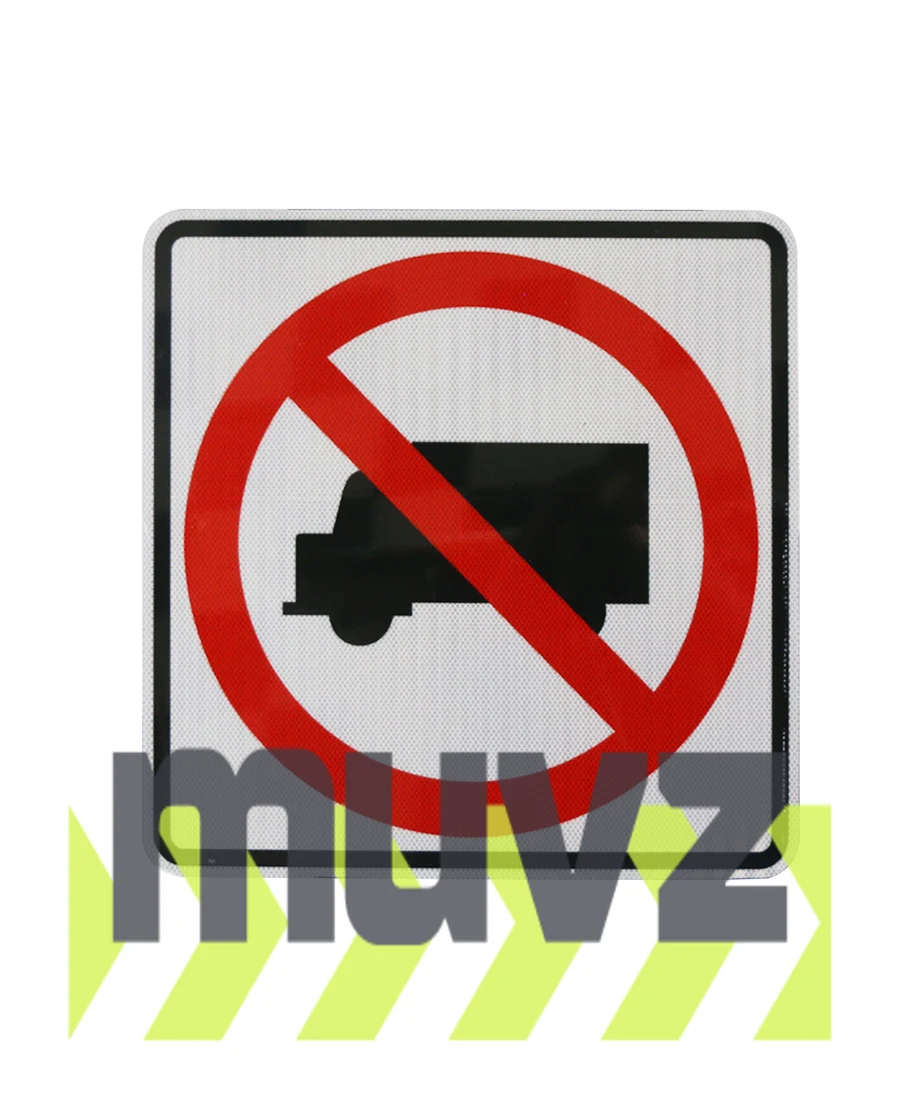 No Truck Allowed Symbol Signs