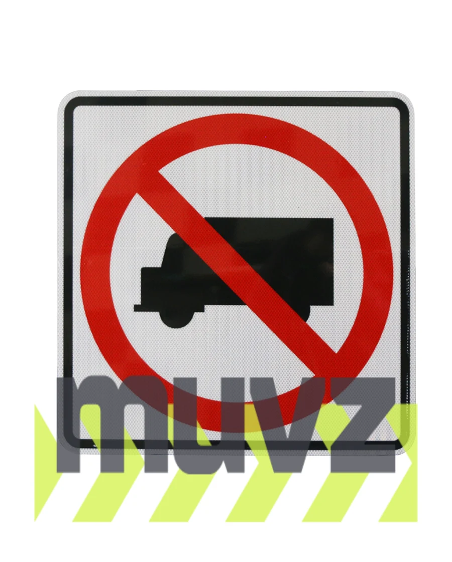 No Truck Allowed Symbol Signs
