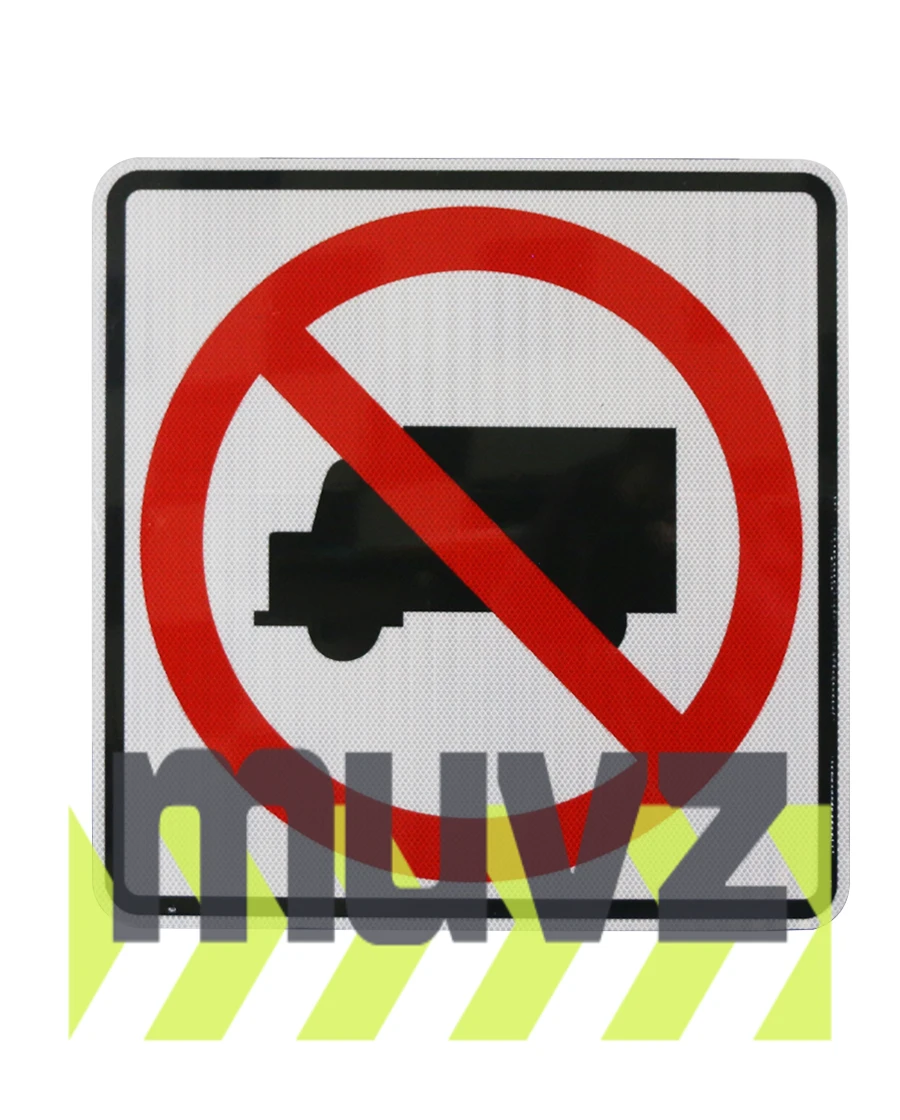 No Truck Allowed Symbol Signs