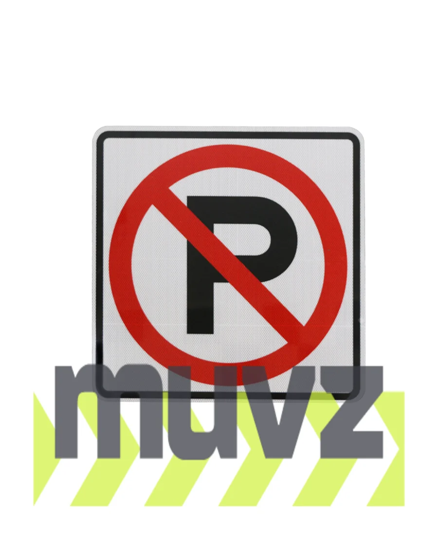 No Parking Symbol Signs