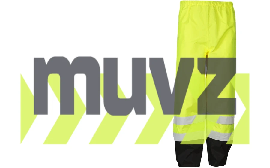 High Visibility Lime, Storm Cover, Rainwear Pants, Size 2XL-3XL