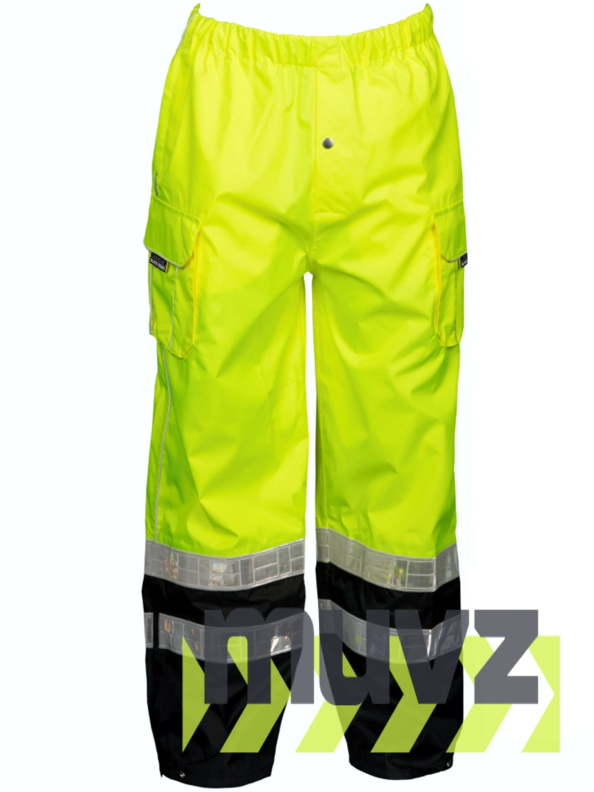 Lime, Premium Black Series, Class E Rainwear Pants, 2XL-3XL