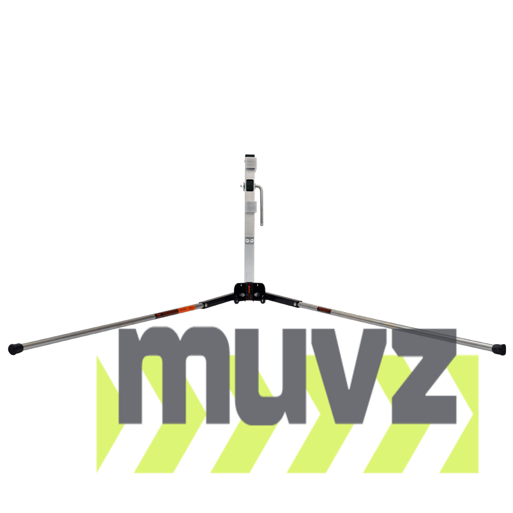 Econo Tripod Stand w/ Universal Bracket for Roll-Up Signs
