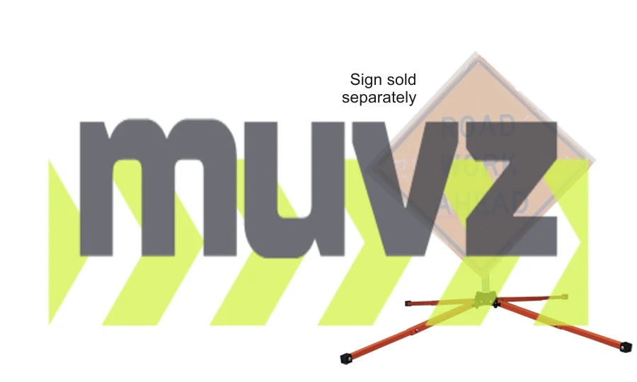 Springless Sign Stand w/ Universal Bracket
