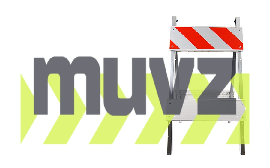 Economy+ Type I Barricade with Steel Legs, Plastic Panels \u0026 EG Reflective Sheeting