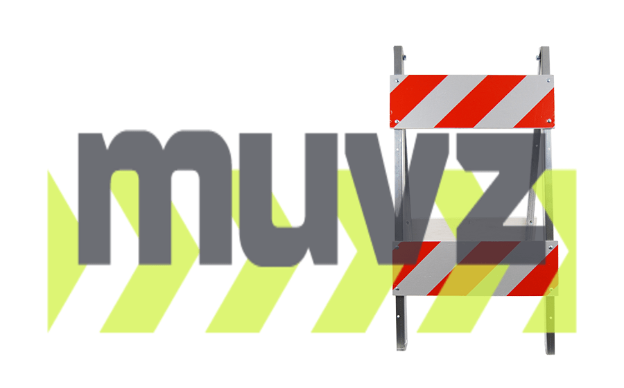 Economy Wood and Steel Folding Barricade