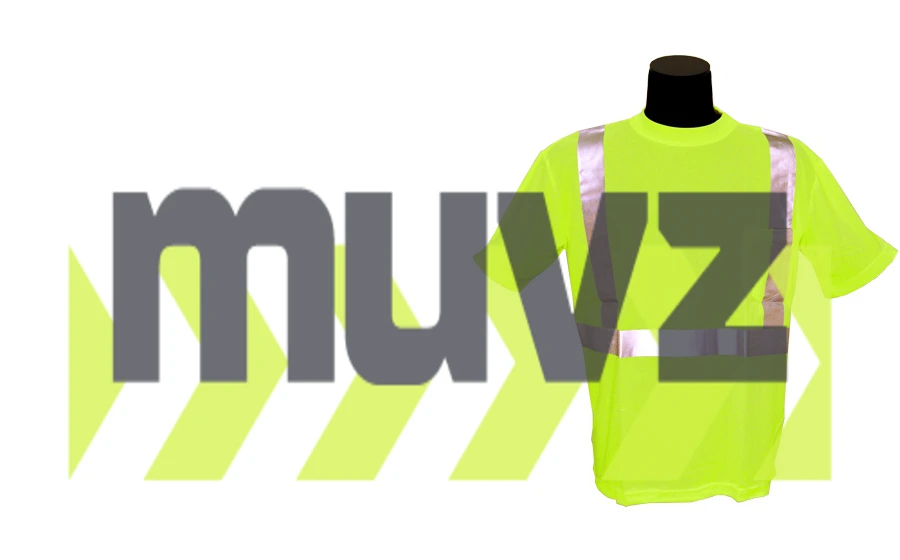 LIME, High Visibility, Microfiber Polyester Class 2 T-Shirt, Large