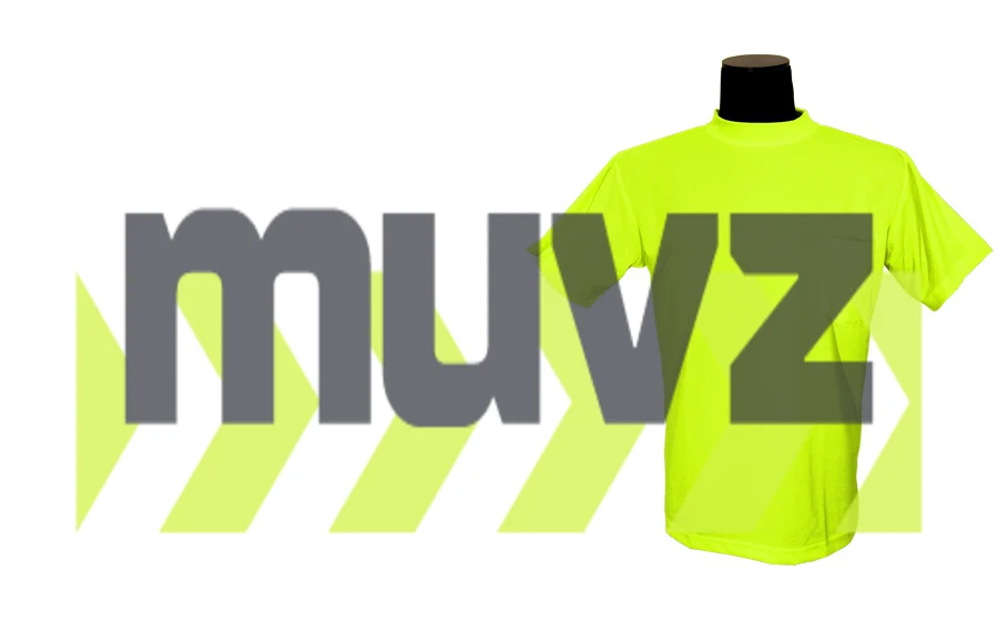 Lime High Visibility Microfiber T-Shirt