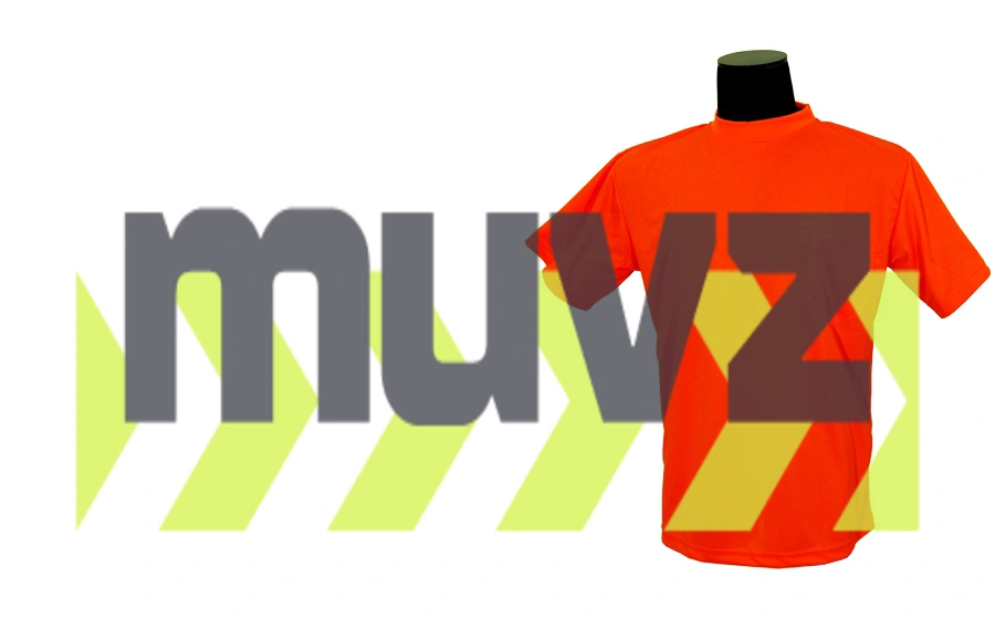 Orange High Visibility Microfiber T-Shirt