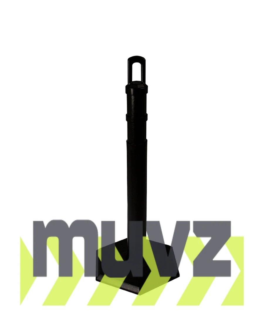 42\" BLACK \u0027JBC Arch-Top\u0027 Tube with 12lb Base