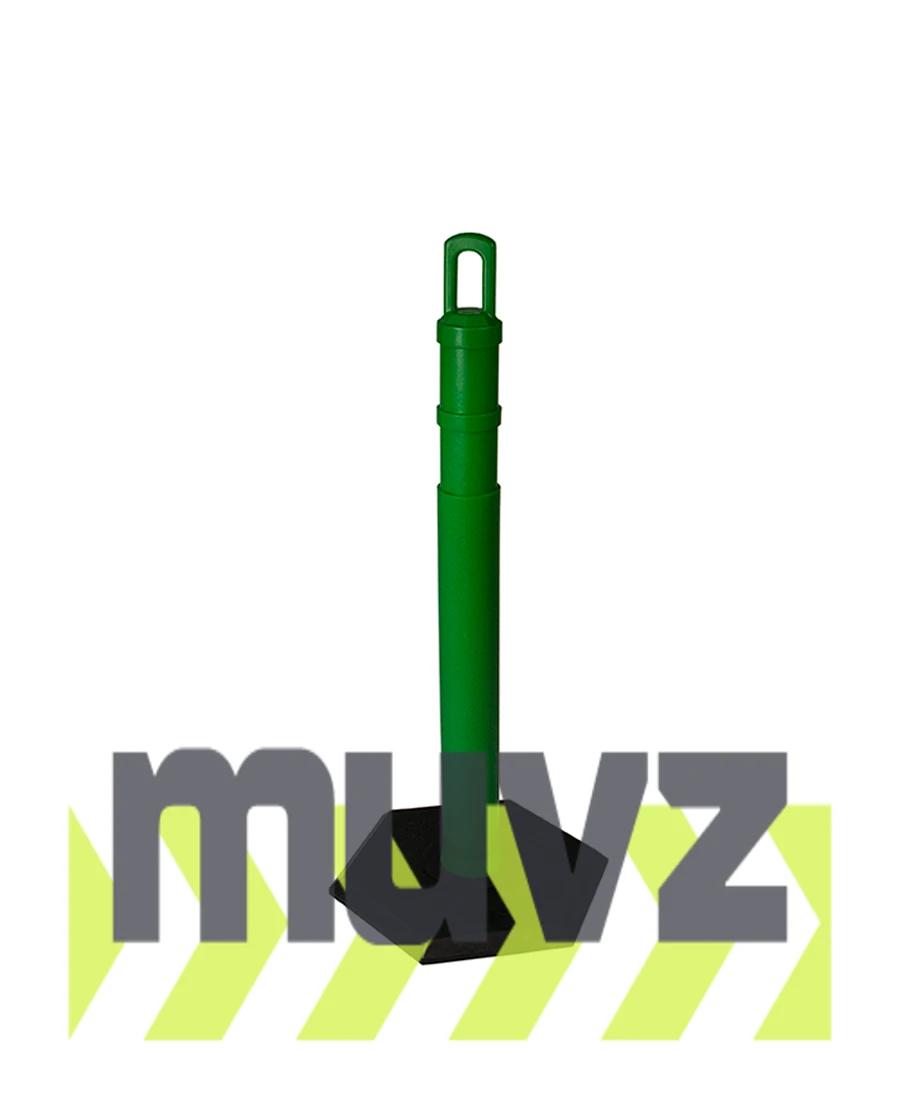 42\" GREEN \u0027JBC Arch-Top\u0027 Tube with 8lb Base