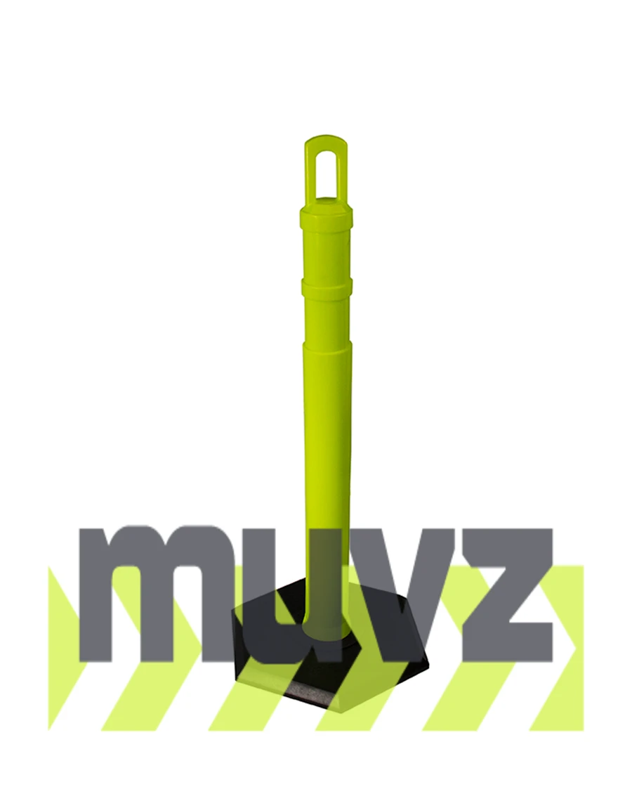 42\" LIME \u0027JBC Arch-Top\u0027 Tube with 12lb Base
