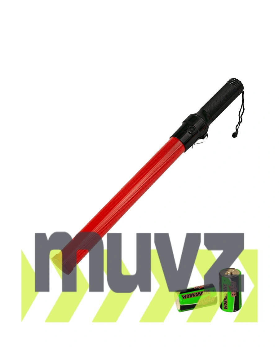 13\" Standard LED Traffic Wand with two (2) D-Cell Batteries