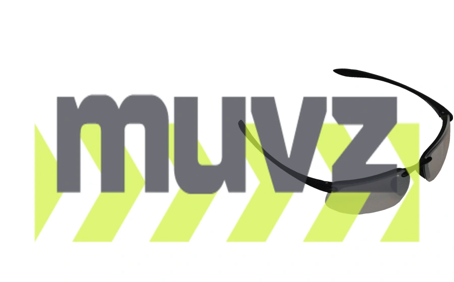 Z87+ Safety Sunglasses (rectangular lens, matte-black frame, IO silver mirror anti-fog lens)