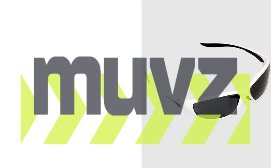 Z87+ Safety Sunglasses (full frame contemporary, white frame, gray anti-fog lens)