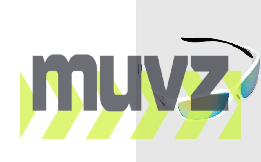 Z87+ Safety Sunglasses (full frame contemporary, white frame, gold mirror anti-fog lens)