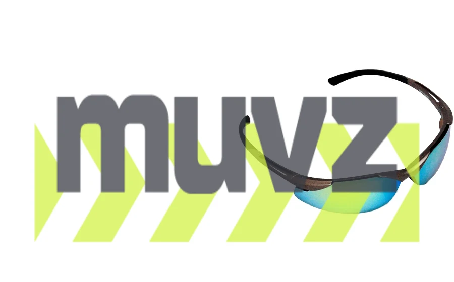Z87+ Safety Sunglasses (light, wrap around lens, champagne frame, gold mirror anti-fog lens)