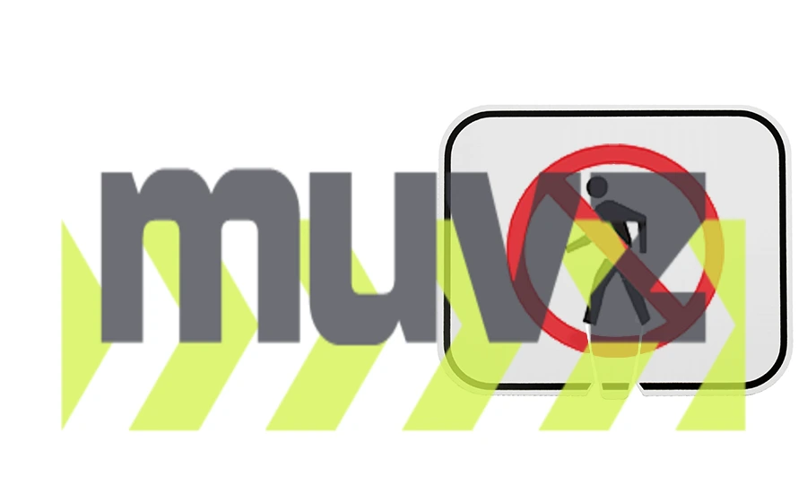 Horizontal, Non-Reflective, Clip-On-Sign