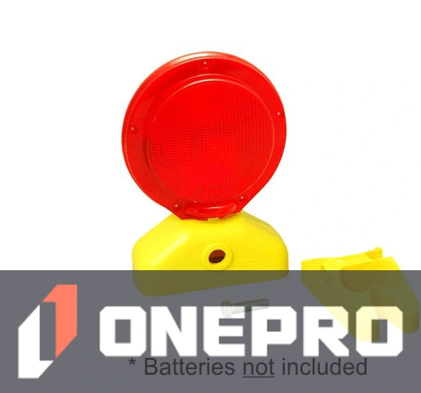 3-Volt RED LED Barricade Flasher