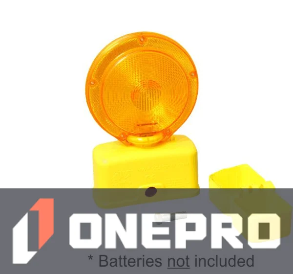 6-Volt YELLOW LED Barricade Flasher