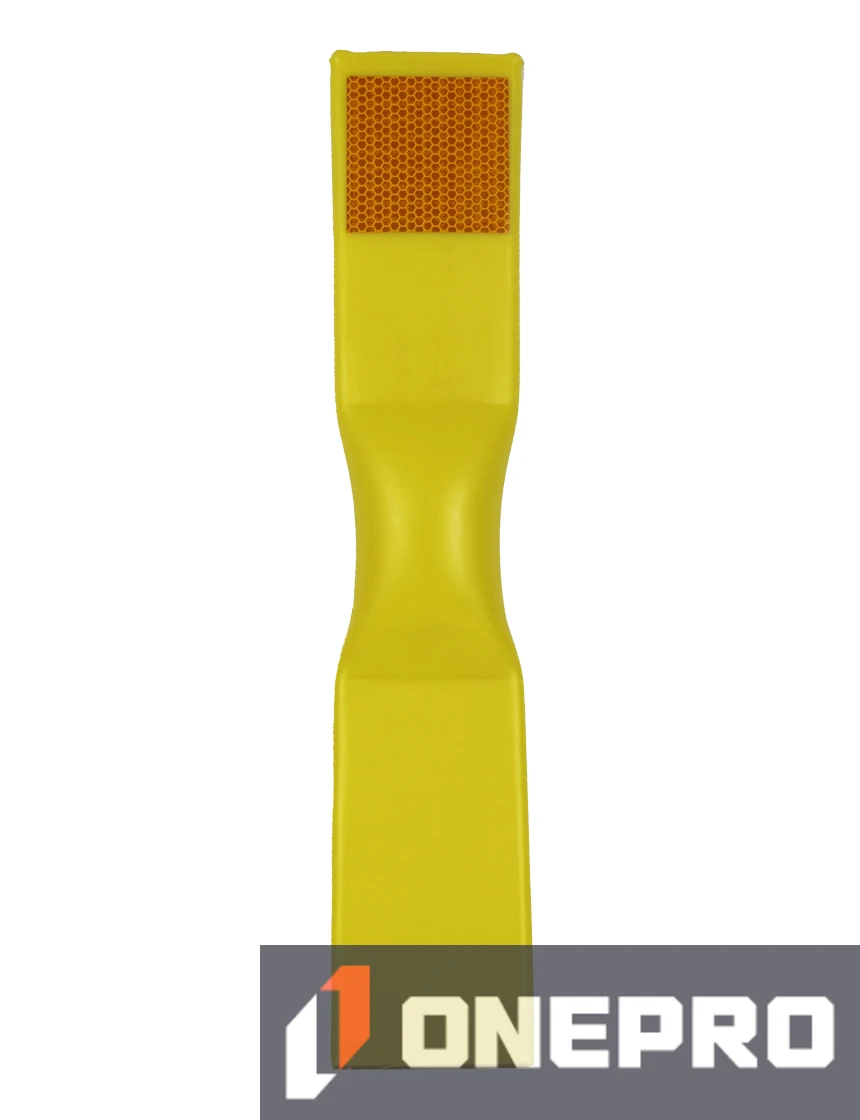 19\" FLAT MOUNT SHORTIE - YELLOW