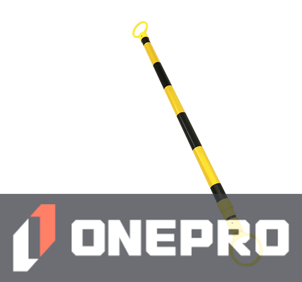 4\u0027 - 7\u0027, \u0027Economy\u0027, Black \u0026 Yellow Reflective Cone Bar