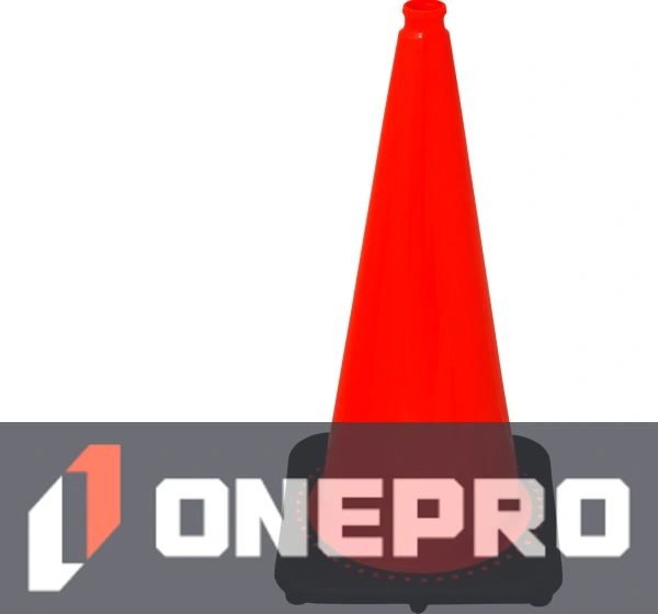 28\" Traffic Cones - JBC Black Base
