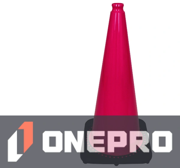 Pink 28\" 7.0 lb Black Base Cone