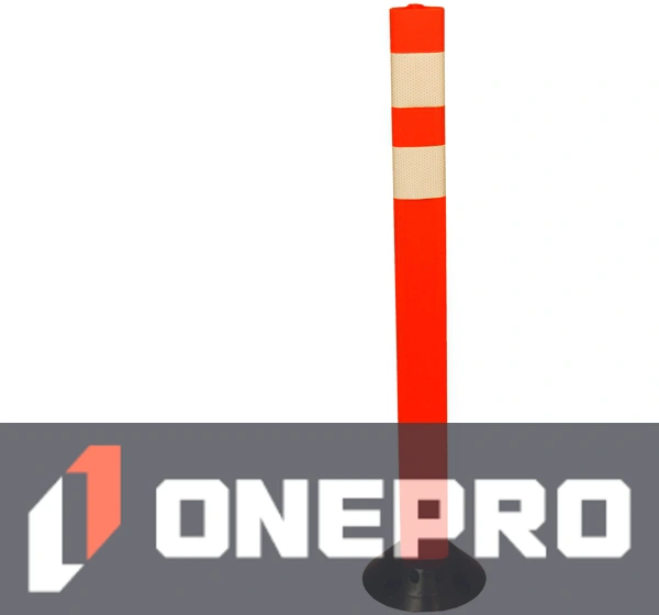 Orange Pexco Premium Poly-Urethane Delineator Post