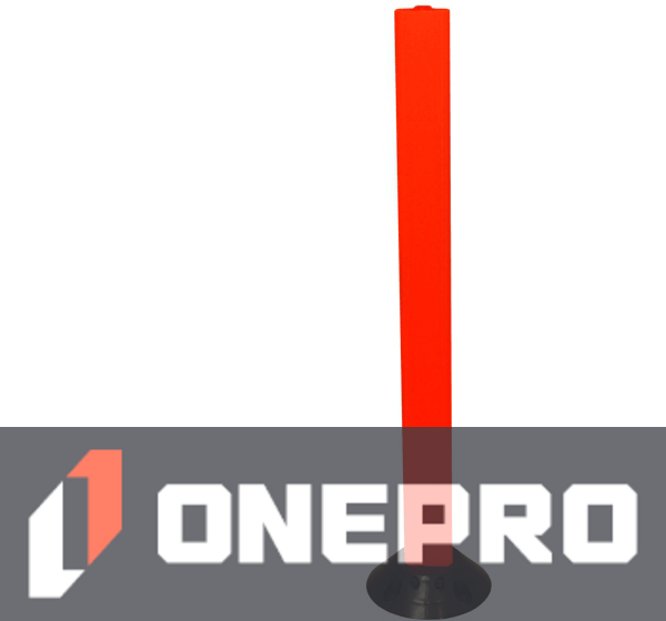 Orange Pexco Premium Poly-Urethane Delineator Post