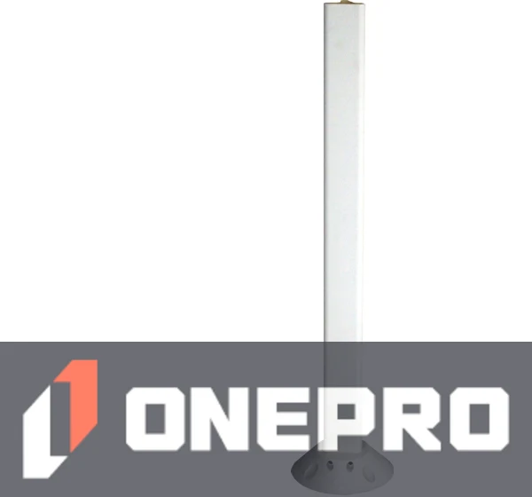 White Pexco Premium Poly-Urethane Delineator Post