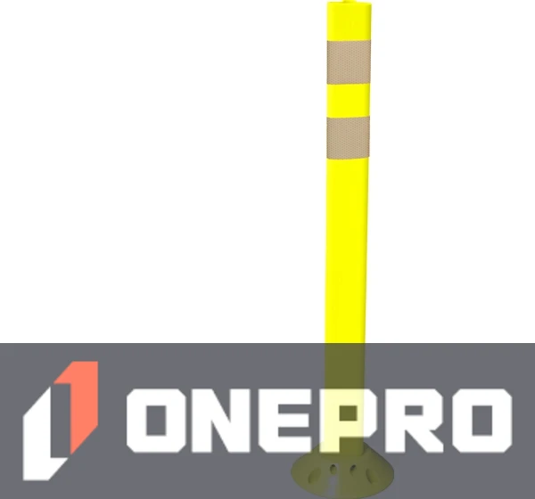 Yellow Pexco Premium Poly-Urethane Delineator Post