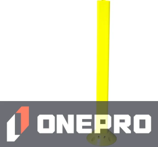 Yellow Pexco Premium Poly-Urethane Delineator Post