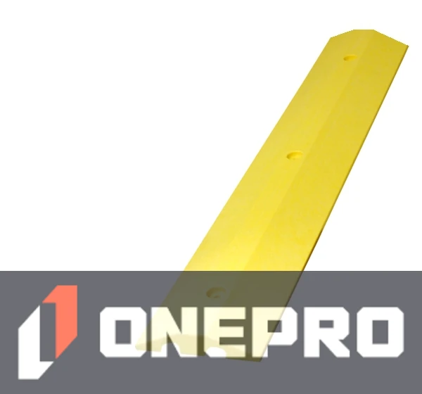 4\u0027 Yellow \u0027Economy\u0027 Recycled Plastic Speed Bump with 3\" Wedge Anchors