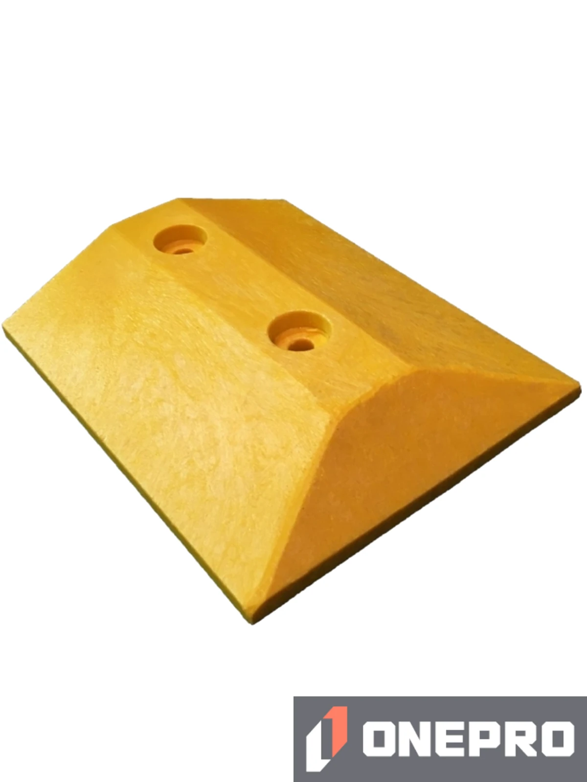 12\" End Cap Kit (2 End Caps) \u0026 four (4) 3\" Concrete Bolts for Recycled Plastic Speed Bumps