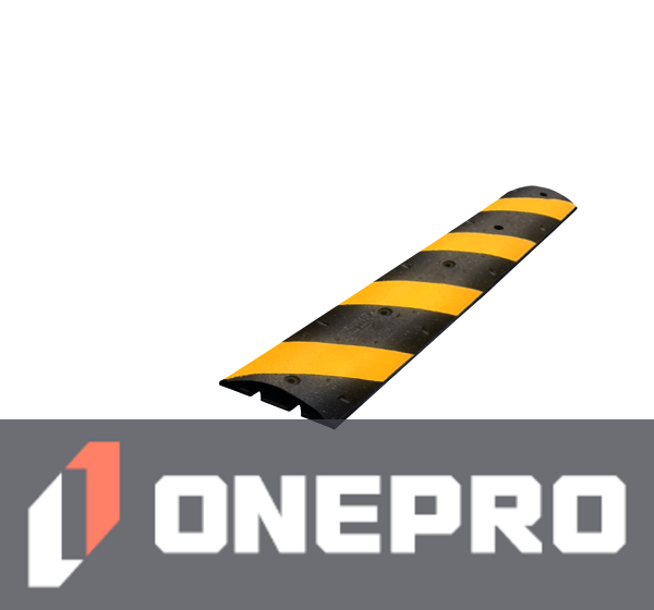  6’ Clearline® Heavy-Duty Rubber Speed Bump