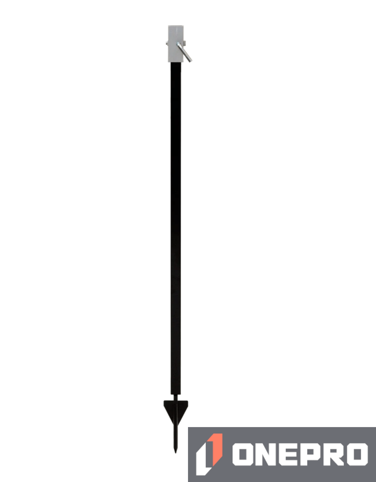 Drive In Stand w/ Universal Bracket for Roll-Up Signs